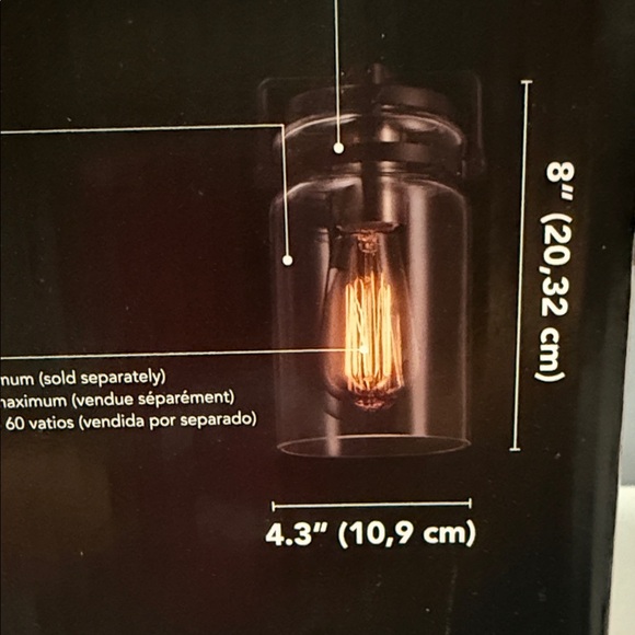 Black Pendant Light Fixture - Picture 8 of 14